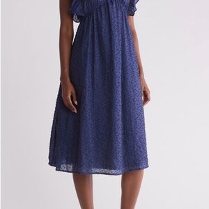 Wishlist Navy Midi Dress